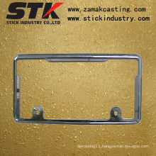 License Plate Frame (Zinc Alloy, Aluminum Alloy, ISO, SGS)